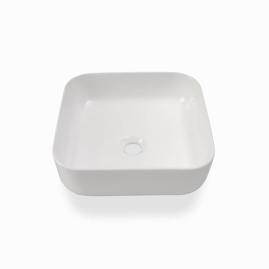 Composizione Bagno 120cm Con Doppio Lavabo, Base Con Cassetto E Specchio Con Lampada - Top tabacco chiaro + base laccata bianco opaco