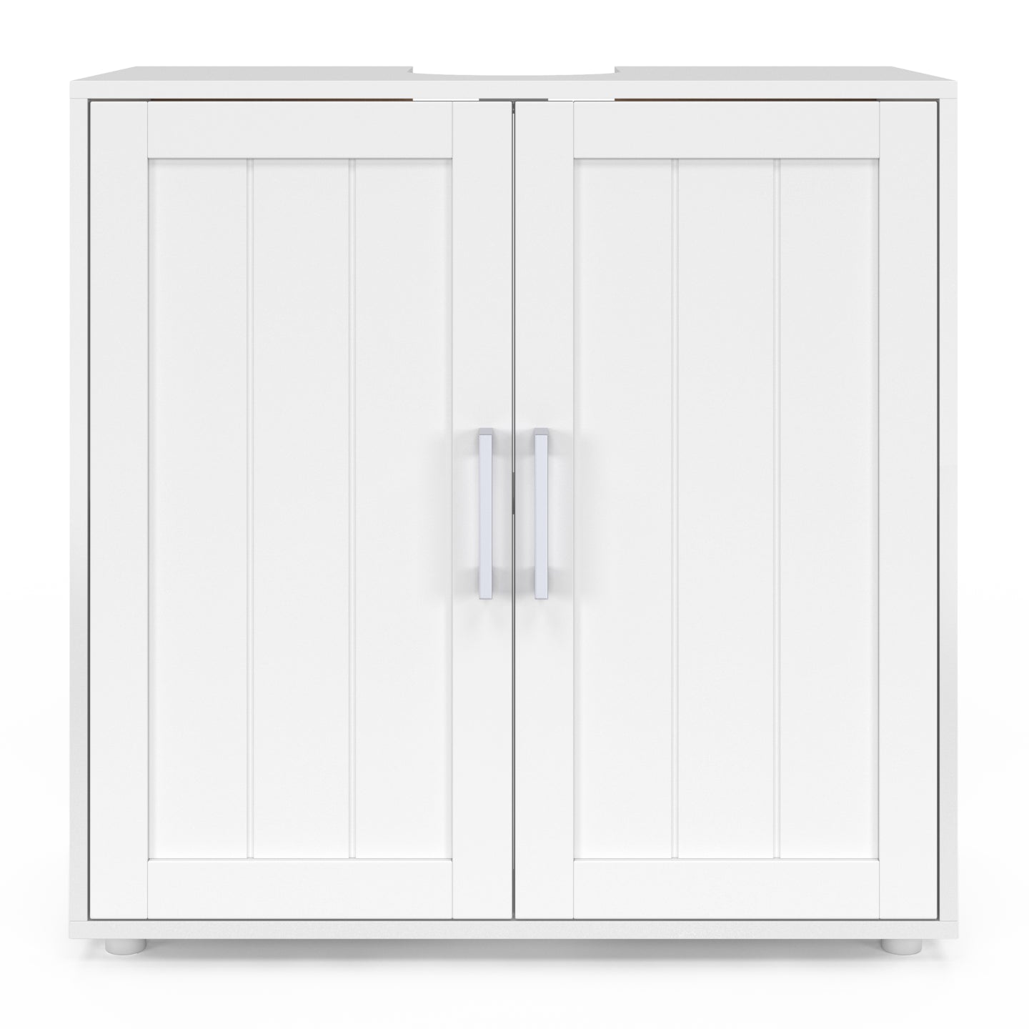 IDMarket - Mobile bagno WALDO in legno bianco