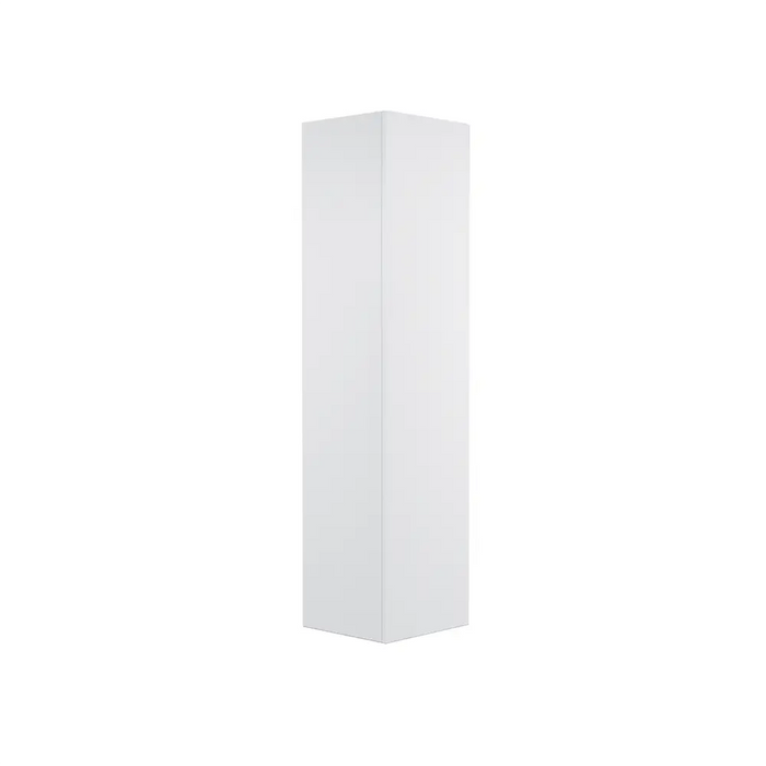 Colonna bagno sospesa altezza 140 cm bianco effetto legno reversibile | Yili