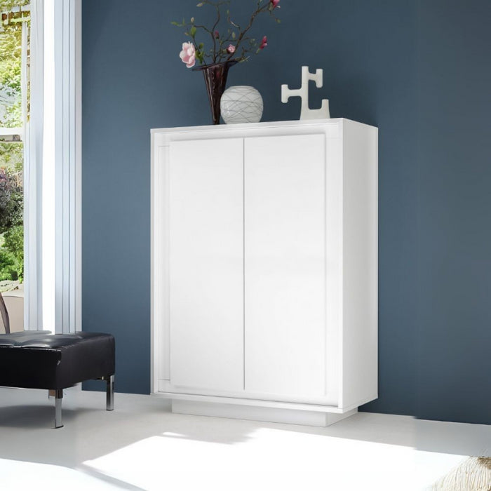 Mobile contenitore Tiki 2 ante colore bianco opaco