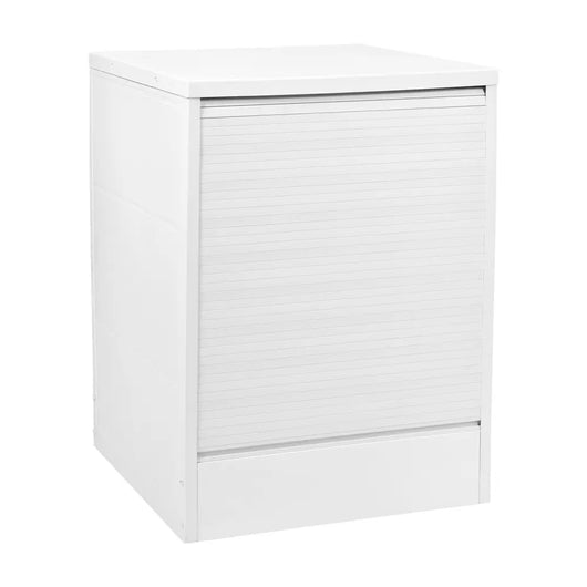 Coprilavatrice 65x70 cm bianco con serranda apertura verticale