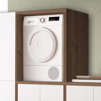 Mobile coprilavatrice e asciugatrice aperto 79x91 effetto legno Wanda