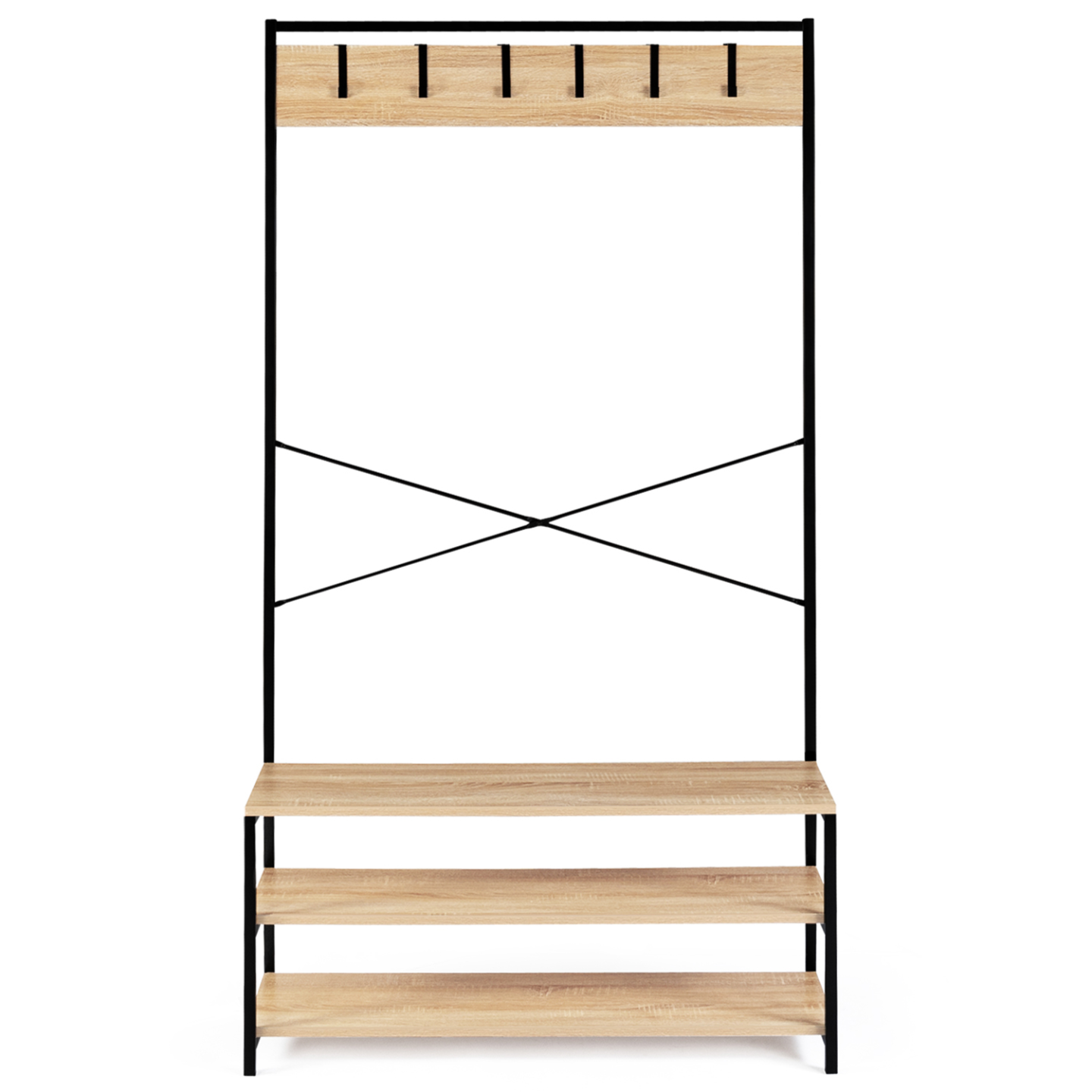 IDMarket - Mobile da ingresso, appendiabiti di design industriale DETROIT