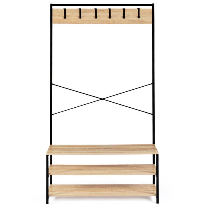 IDMarket - Mobile da ingresso, appendiabiti di design industriale DETROIT