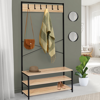 IDMarket - Mobile da ingresso, appendiabiti di design industriale DETROIT