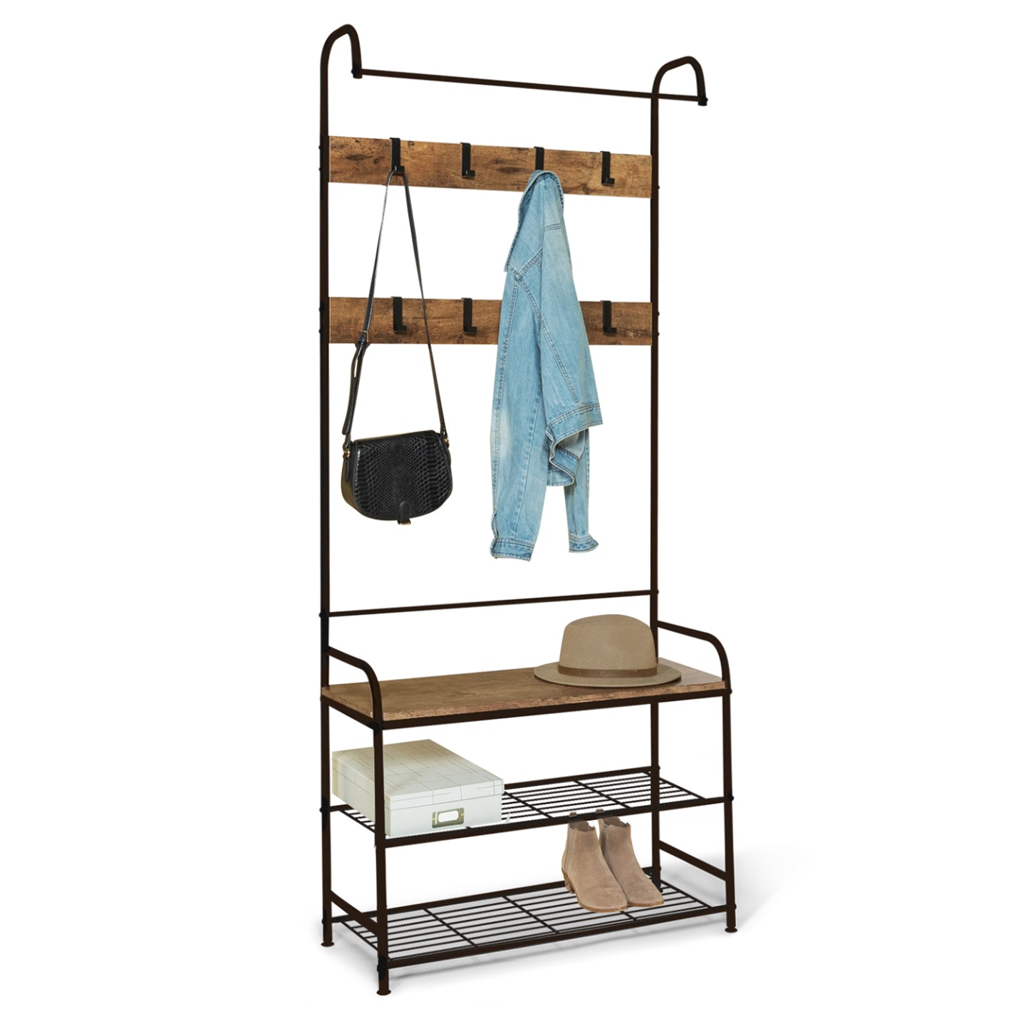 IDMarket - Mobile da ingresso, appendiabiti di design industriale PEDRO