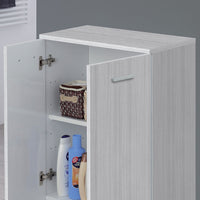 Mobile da terra multiuso 60x34 cm grigio con ante reversibili Desya