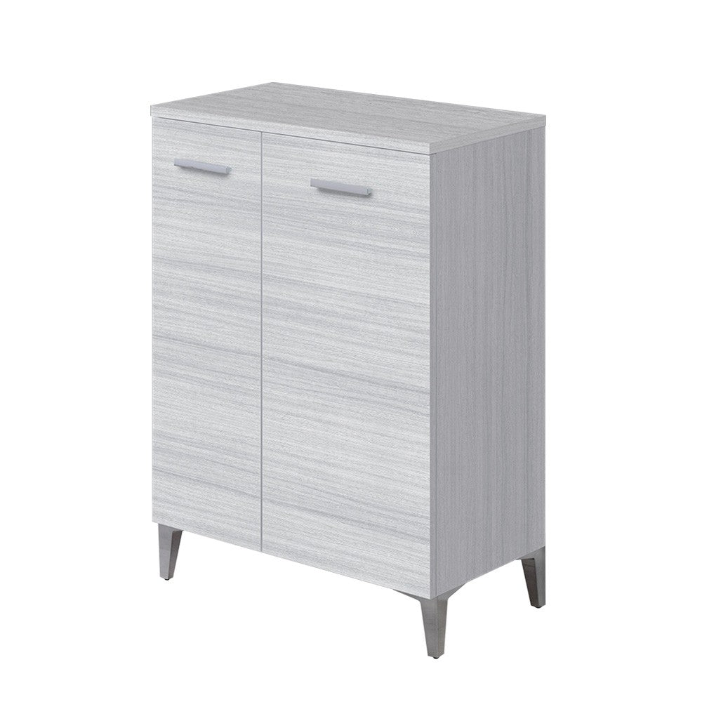 Mobile da terra multiuso 60x34 cm grigio con ante reversibili Desya