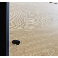 MOBILE ELWOOD NERO E NATURALE