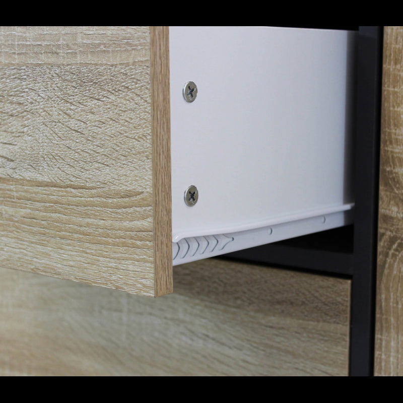 MOBILE EMORY GRIGIO E NATURALE