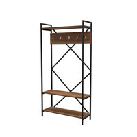 Mobile ingresso Navis noce con appendiabiti e rastrelliera