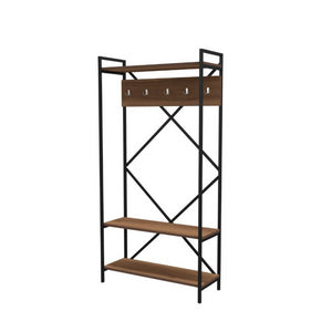 Mobile ingresso Navis noce con appendiabiti e rastrelliera