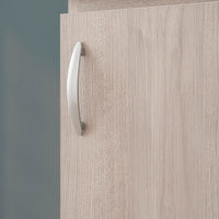 Mobile lavatoio 45 olmo con vasca in resina e strofinatoio