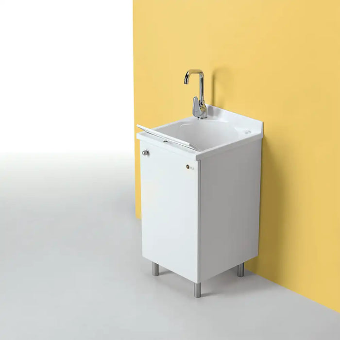 Montegrappa mobile lavatoio 45x50 cm apertura destra e asse lavapanni