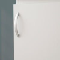 Mobile lavatoio 45x50 in ceramica bianco opaco completo di scarico