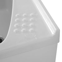 Mobile lavatoio 75x61 cm a due ante con vasca in ceramica Revine