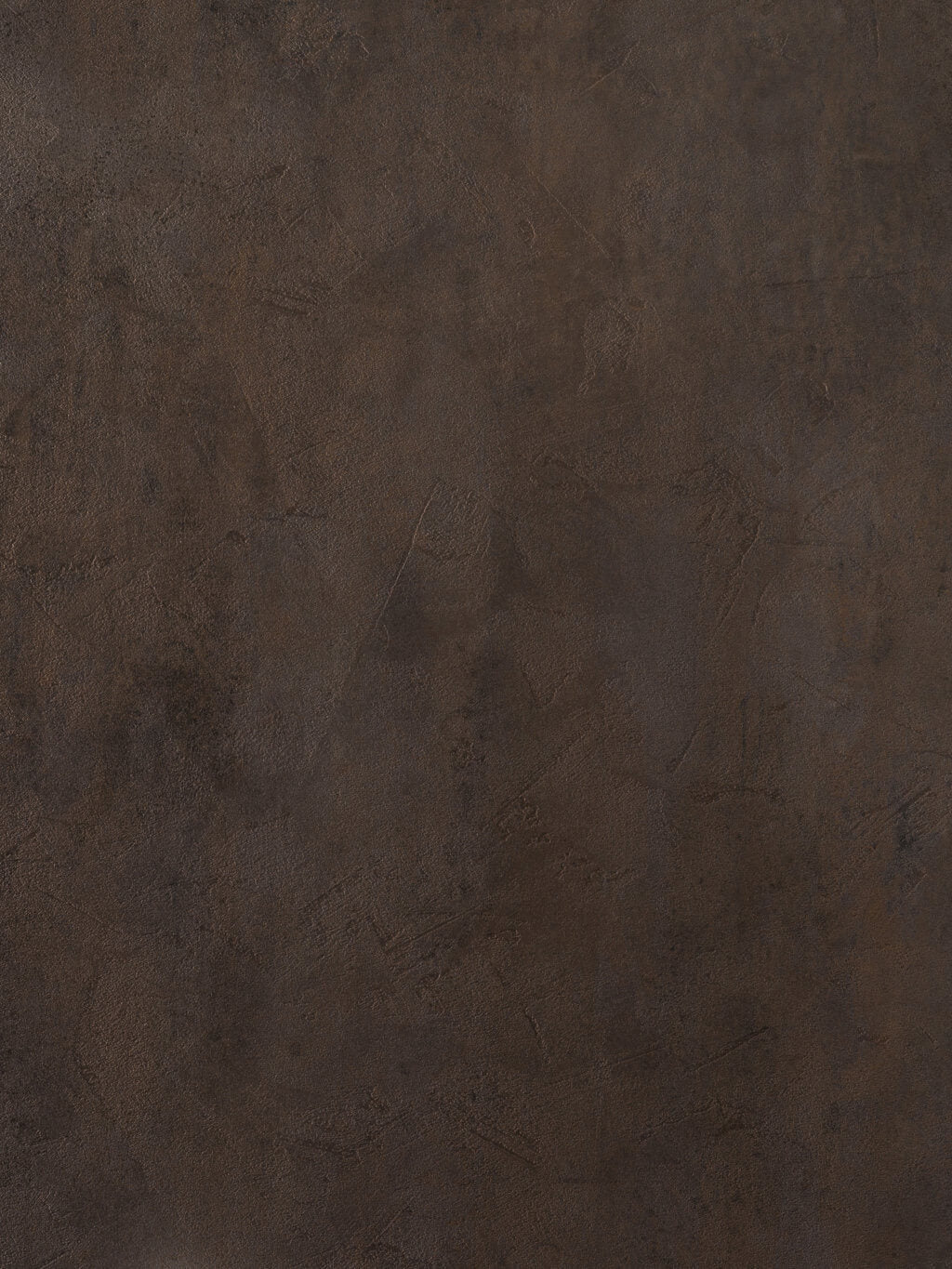 Mobile Bagno 80cm a Terra Effetto Pietra Con Tre Cassetti Specchio e Lampada - Marrone Effetto Pietra