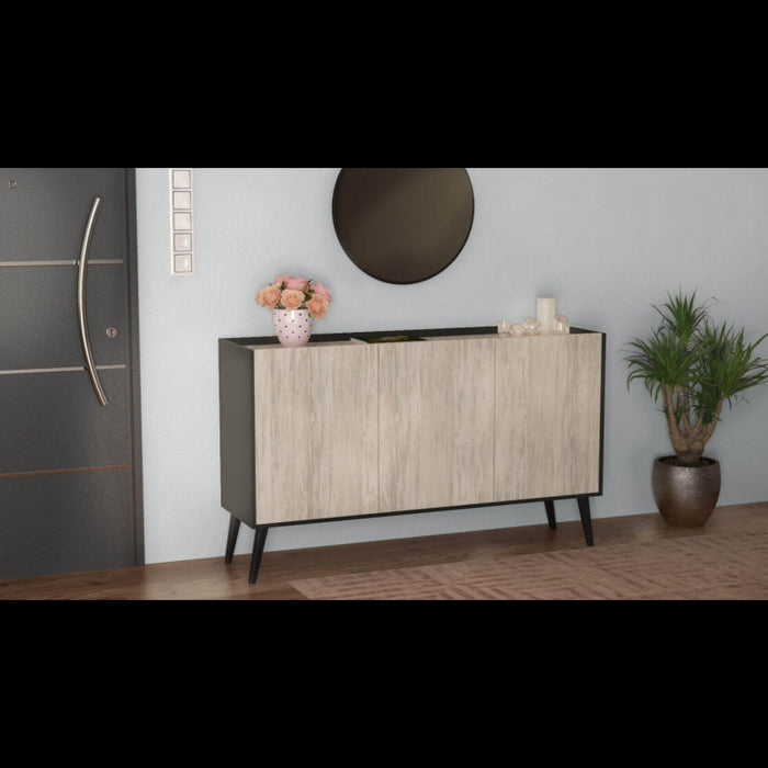 MOBILE madia 3 ANTE ANTRACITE E PINO CHIARO