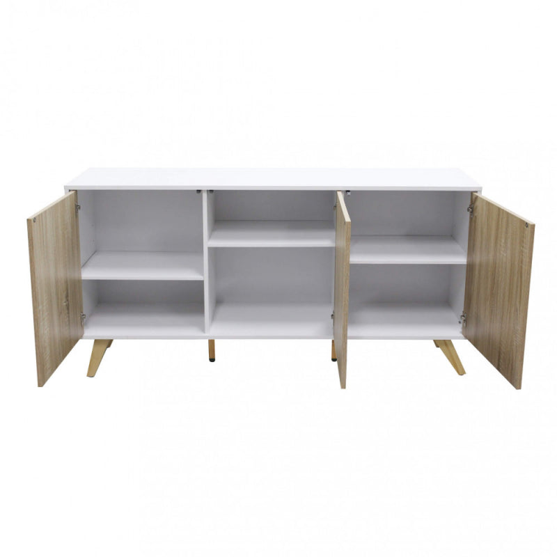 MOBILE MADIA ELTON BIANCO E NATURALE