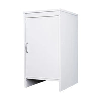 Mobile multiuso lavanderia 45x50 cm in PVC con ripiano interno Kandy