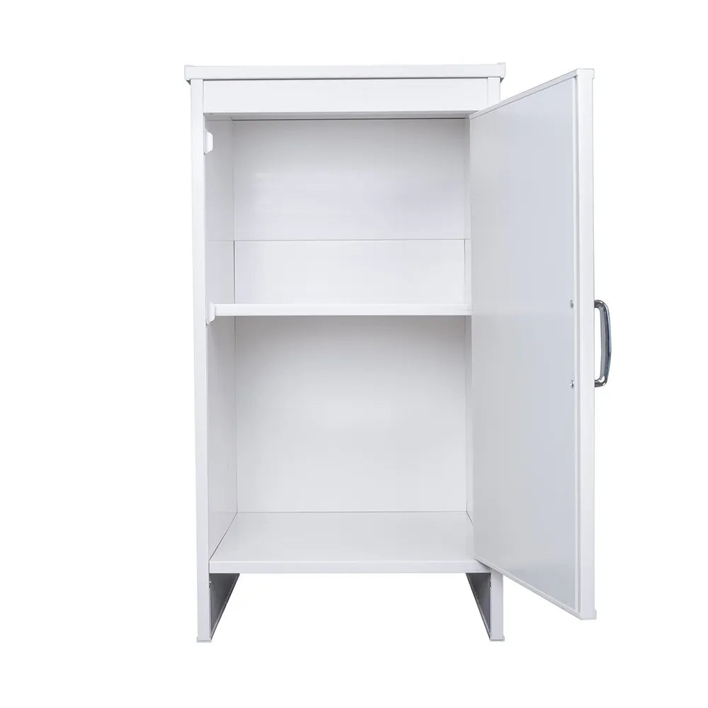 Mobile multiuso lavanderia 45x50 cm in PVC con ripiano interno Kandy