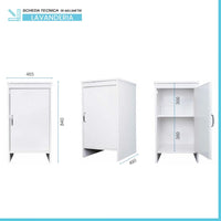 Mobile multiuso lavanderia 45x50 cm in PVC con ripiano interno Kandy