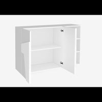 Mobile Multiuso Ping 120 2 Ante/ 3 Vani Colore Bianco Lucido