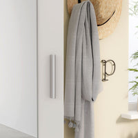 Mobile multiuso scarpiera Olimpia bianco con anta a specchio 50x35x179