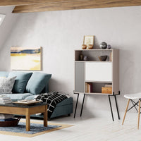 Mobile multiuso Tatti light mocha bianco antracite