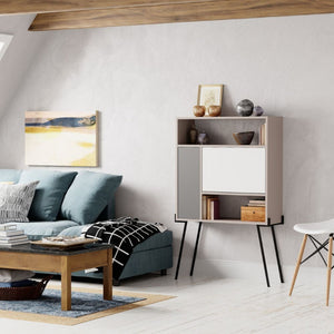 Mobile multiuso Tatti light mocha bianco antracite