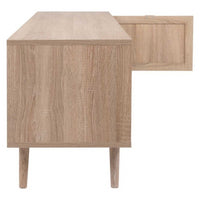 Mobile porta TV Bali 56A 2 ante effetto vimini