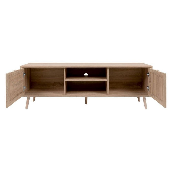 Mobile porta TV Bali 56A 2 ante effetto vimini