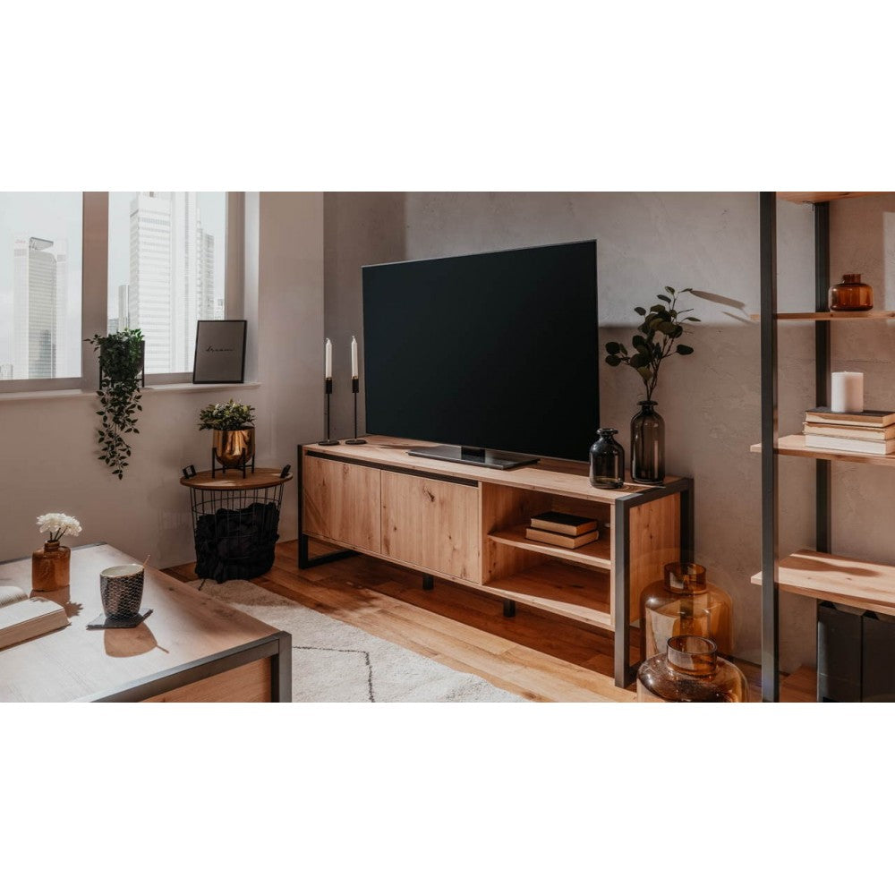 Mobile porta Tv L160XP40XH55 Denver54 colore quercia antracite