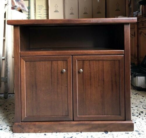 Mobile porta tv legno arte povera tinta noce 84x40x75 (377) - Mobili 2G