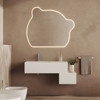 Mobile sospeso 100 cm cannettato bianco opaco lavabo in resina Tevere