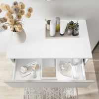 Cassettone sospeso 60 cm bianco opaco | Darwin