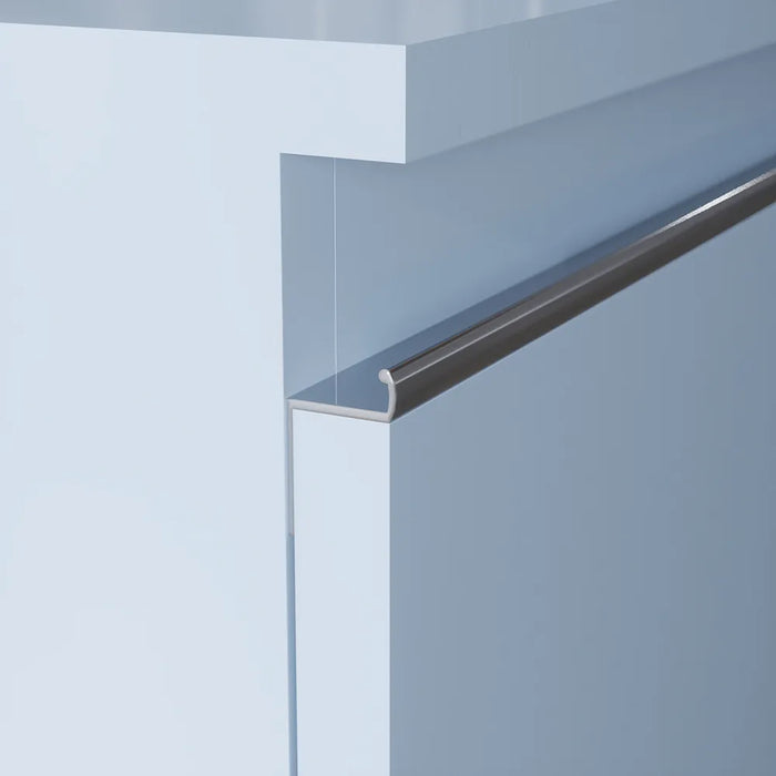 Cassettone sospeso 80 cm blu pastello opaco | Darwin