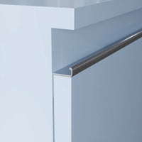 Cassettone sospeso 60 cm blu pastello opaco | Darwin