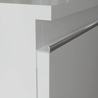 Cassettone sospeso 60 cm grigio perla opaco | Darwin