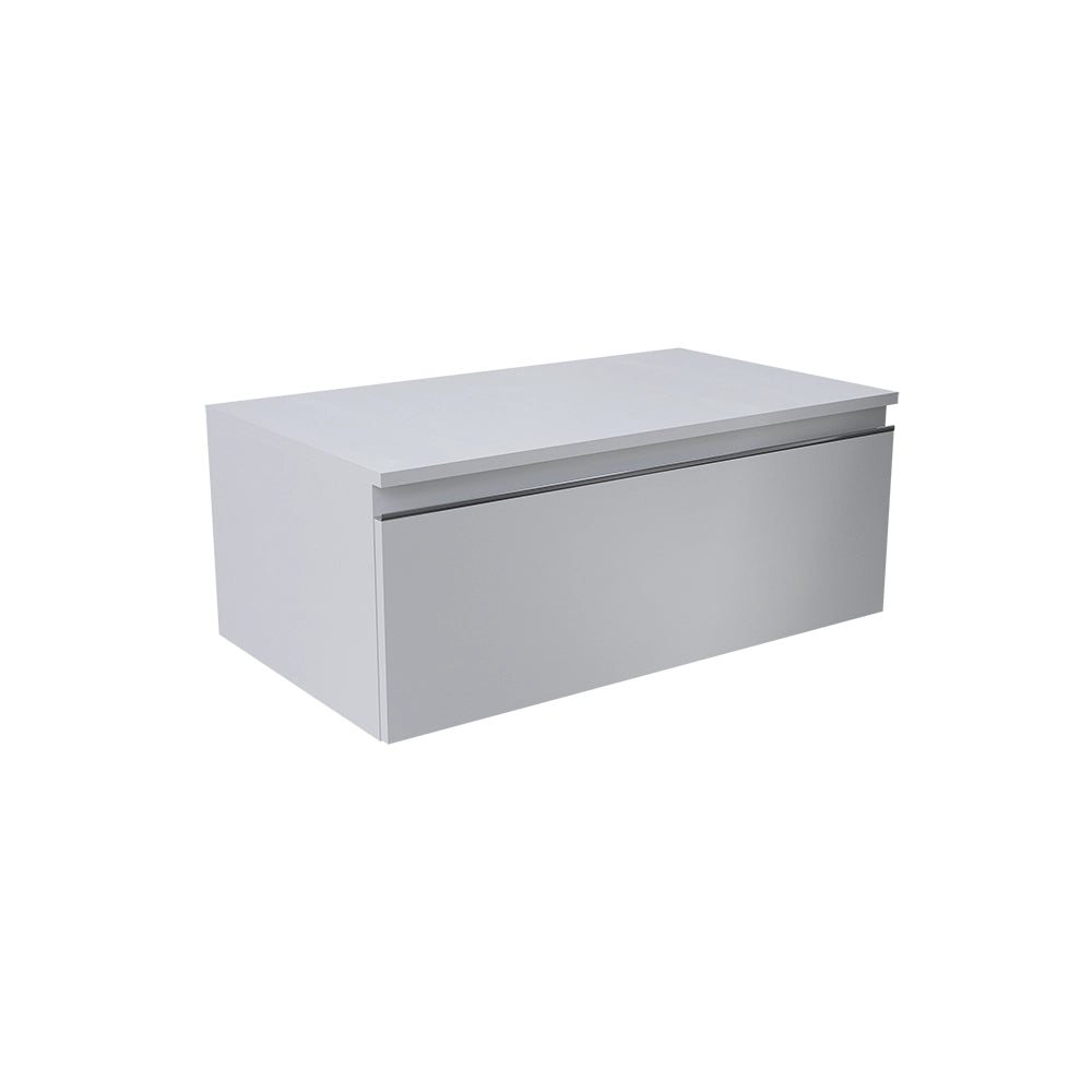 Cassettone sospeso 80 cm grigio perla opaco | Darwin