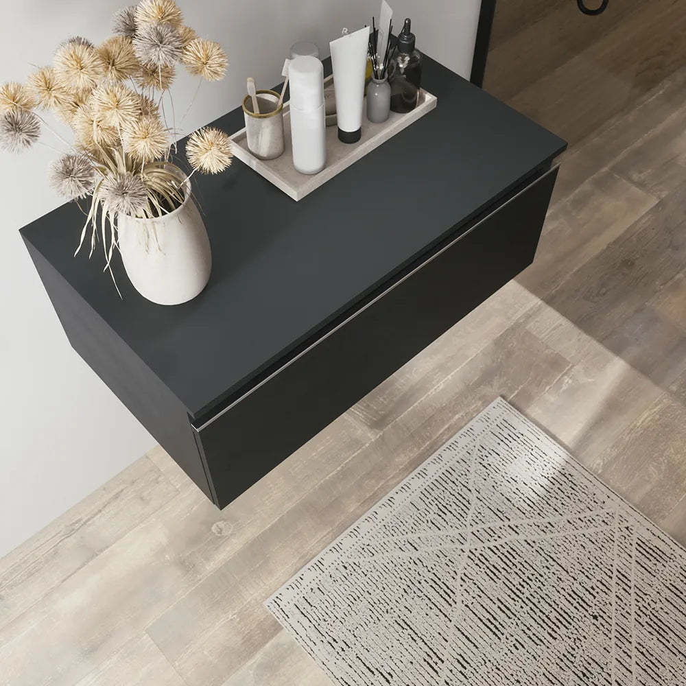 Cassettone sospeso 80 cm antracite | Darwin