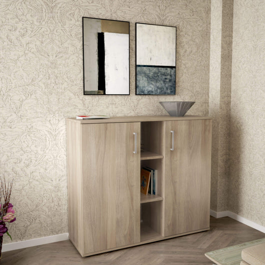 MOBILETTO 2 ANTA E 3 MENSOLE FRANK OLMO CHIARO