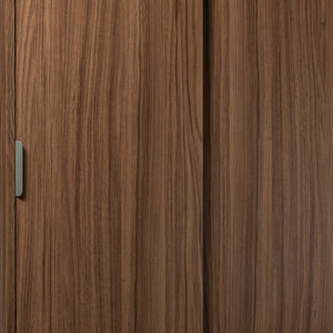 MOBILETTO 2 ANTE SCORREVOLI TINTA NOCE