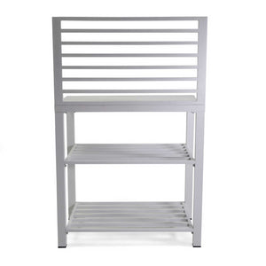 Mobiletto alluminio bianco cm 90x56h141