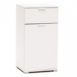 MOBILETTO CON 1 ANTA E 1 CASSETTO BIANCA