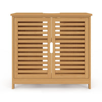 IDMarket - Mobiletto da bagno in bambù BEA