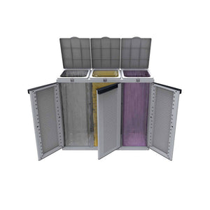 Mobiletto Differenziata Ecoline3 102X39 H 89 Terry