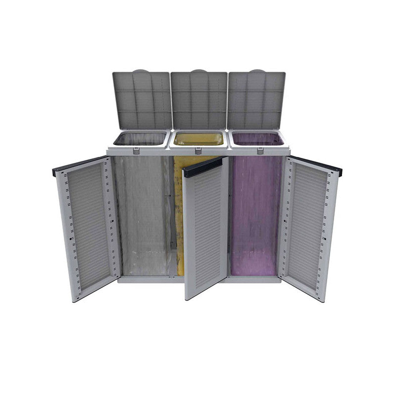 Mobiletto Differenziata Ecoline3 102X39 H 89 Terry