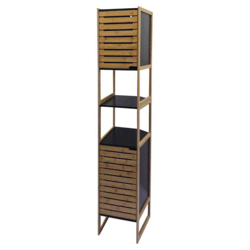 Mobiletto Linda 33x33x170cm In Bamboo Ed Mdf