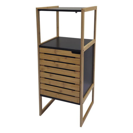 Mobiletto Linda 33x33x80cm In Bamboo Ed Mdf